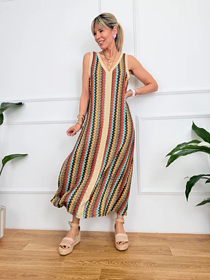 Dilino Dress Colorful 23206  