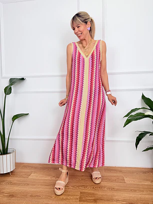 Dilino Dress Pink 23206 