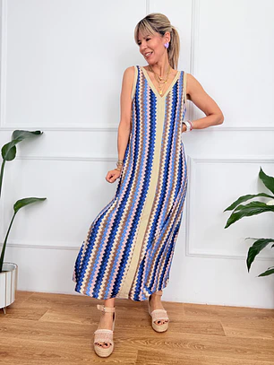 Dilino Dress Blue 23206