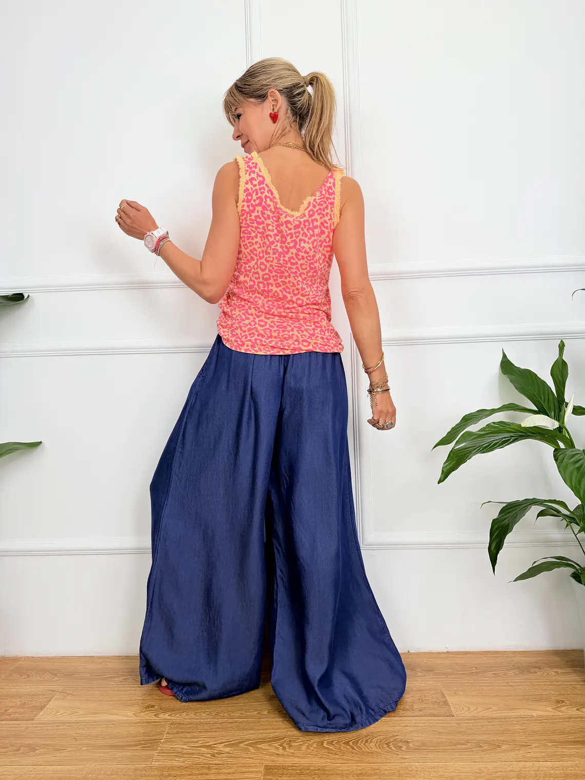 Mple Avra Pants Dark Blue  (B.) 9189  3