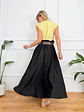 Loulou Studio Dress 118M5898 Black-Yellow - thumbnail 2