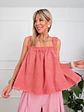 Daisy Blouse Salmon 13612  - thumbnail 1