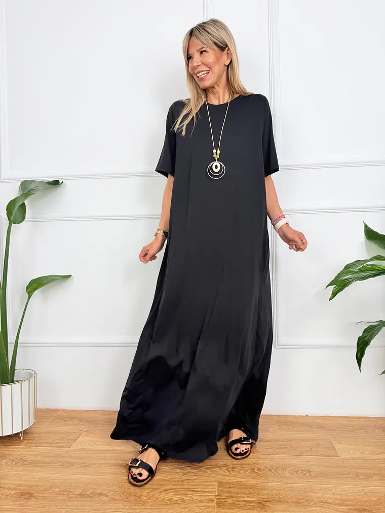 Skye Dress Black 5035    2