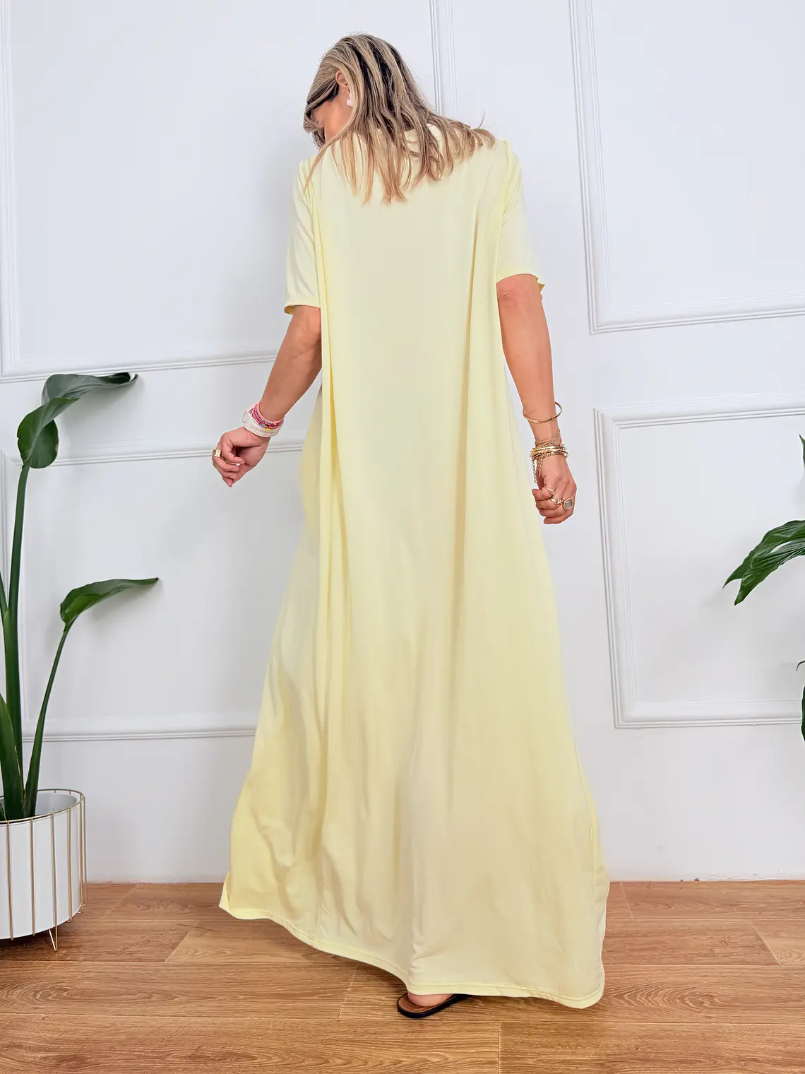 Skye Dress Yellow 5035     3