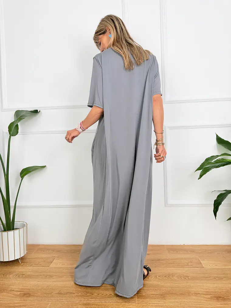 Skye Dress Grey 5035     3