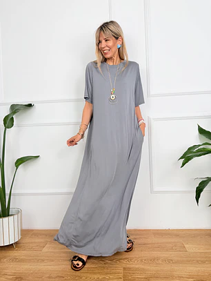 Skye Dress Grey 5035    