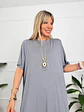Skye Dress Grey 5035     - thumbnail 4