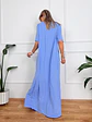 Skye Dress Blue 5035    - thumbnail 3