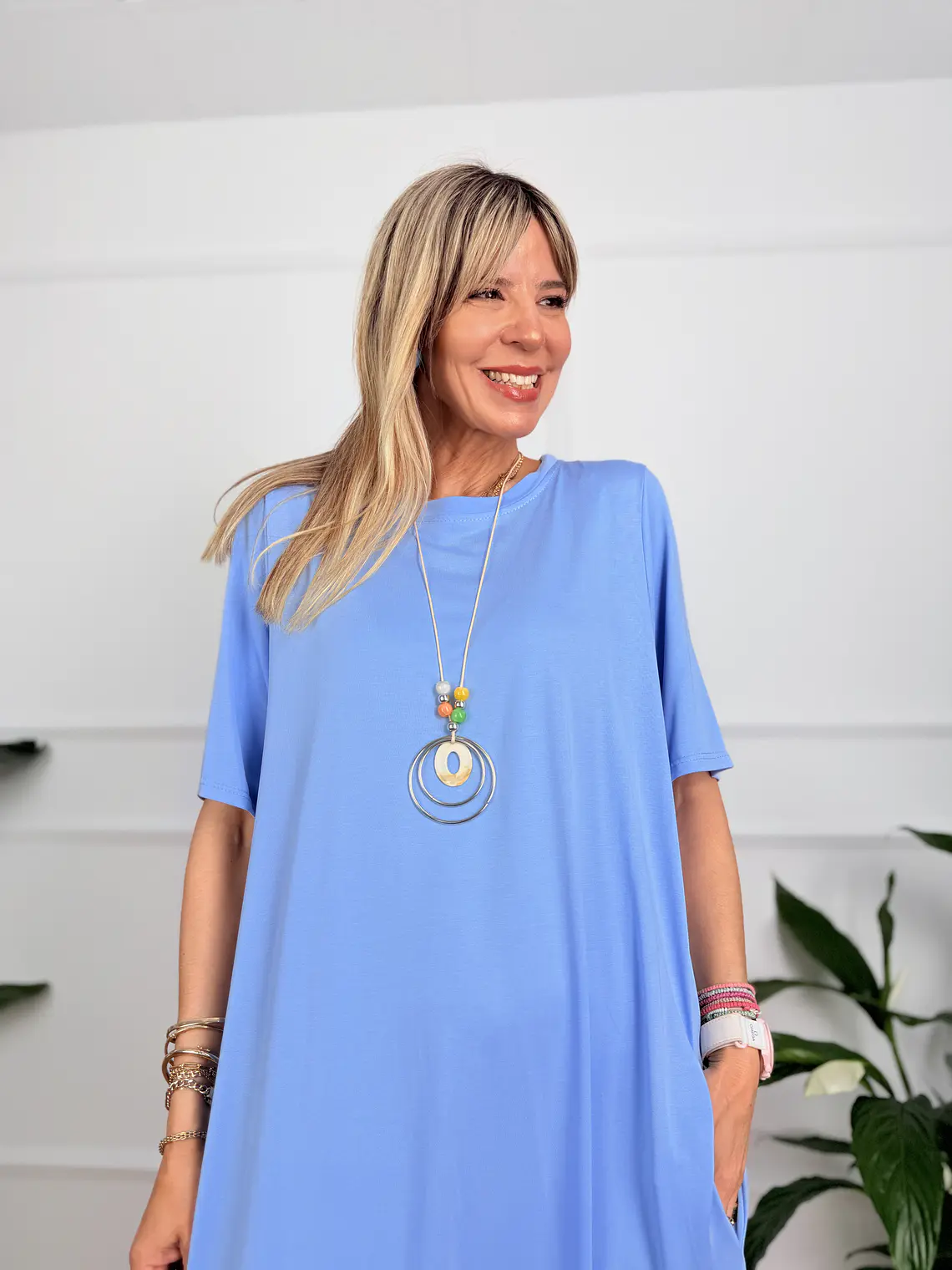 Skye Dress Blue 5035    4