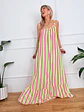 Nerida Maxi Dress Green/Pink 25255 (4.)  - thumbnail 2