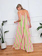 Nerida Maxi Dress Green/Pink 25255 (4.)  - thumbnail 3