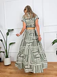 Néron Dress Chaki 3436  - thumbnail 3