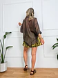 Wave Skort Green/Brown 4984 - thumbnail 3