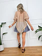 Wave Skort Brown/Blue 4984 - thumbnail 3