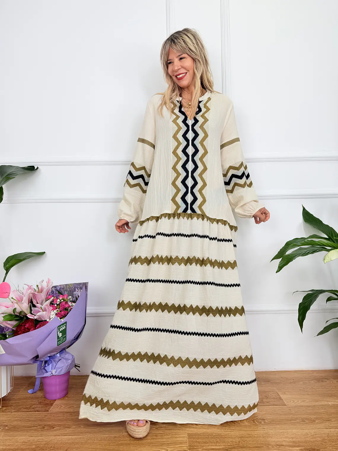 Meltemi Maxi Dress F-415 2