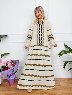 Meltemi Maxi Dress F-415