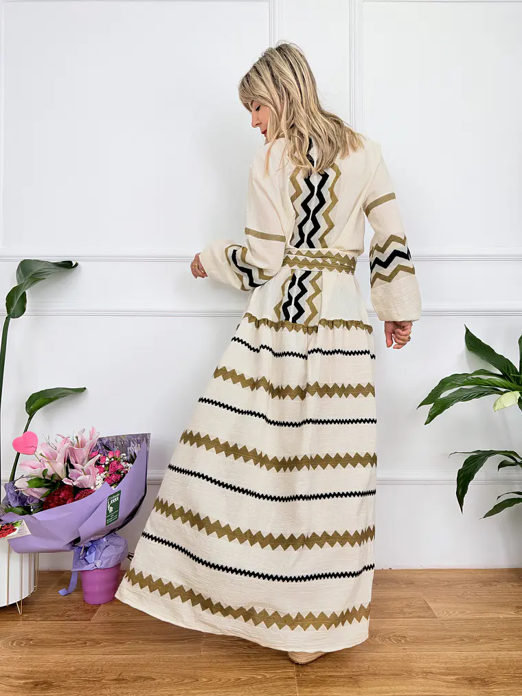 Meltemi Maxi Dress F-415 4