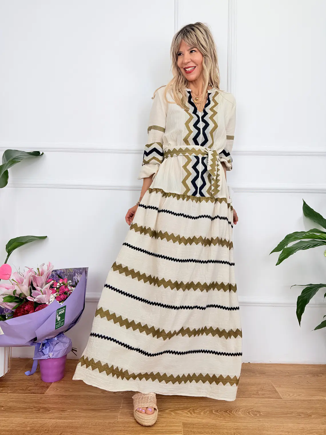 Meltemi Maxi Dress F-415 1