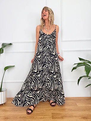 Winona Dress Zebra 4263 