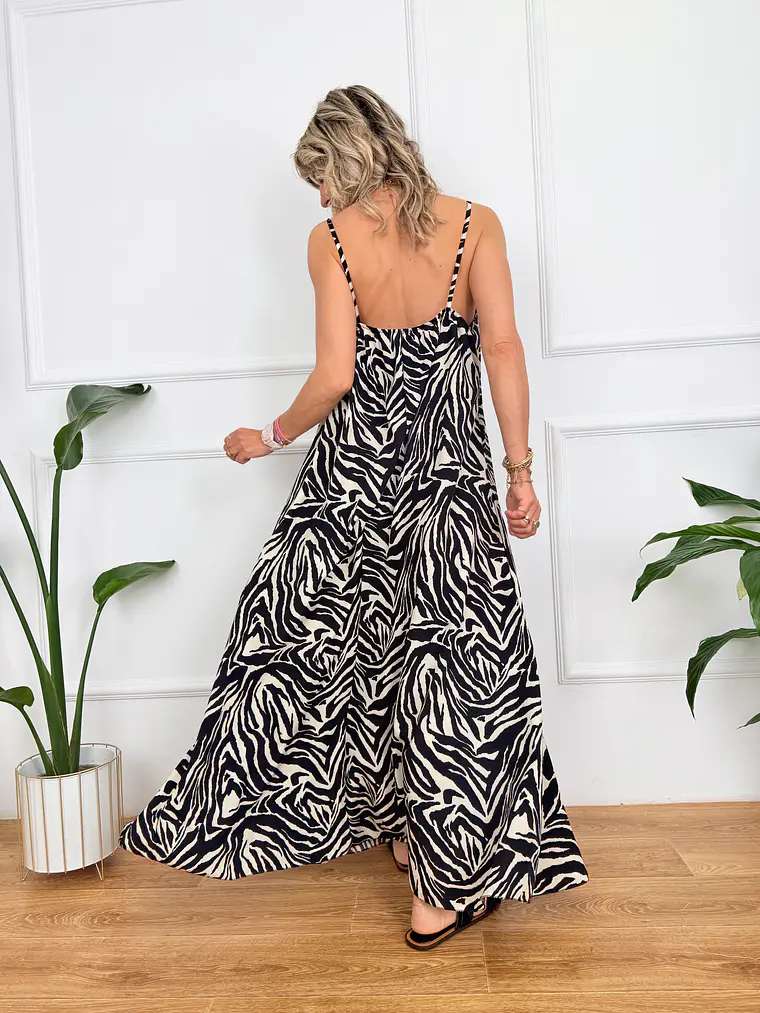 Winona Dress Zebra 4263  3