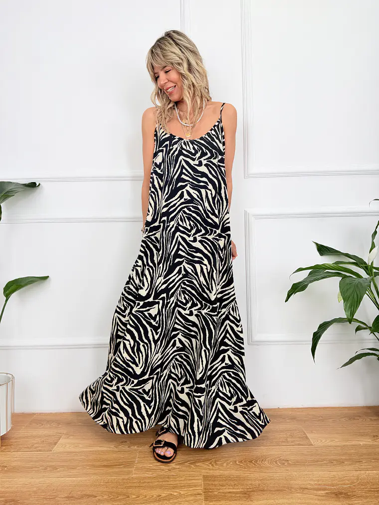 Winona Dress Zebra 4263  2
