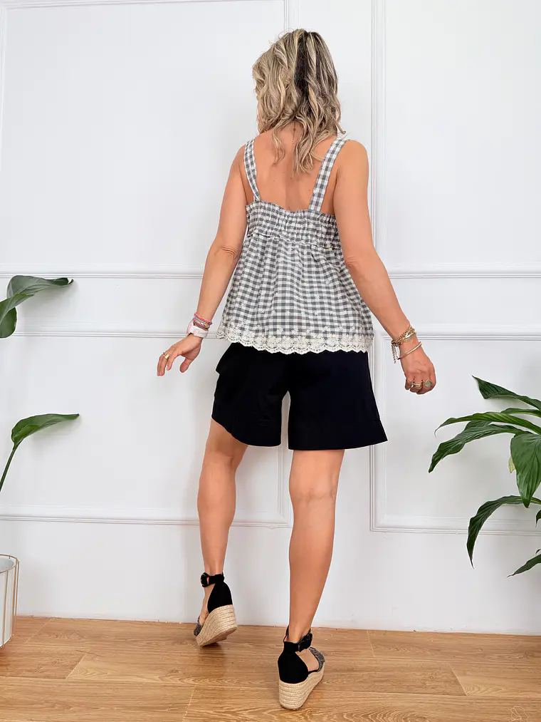 Qamra Top Nero 2706 4