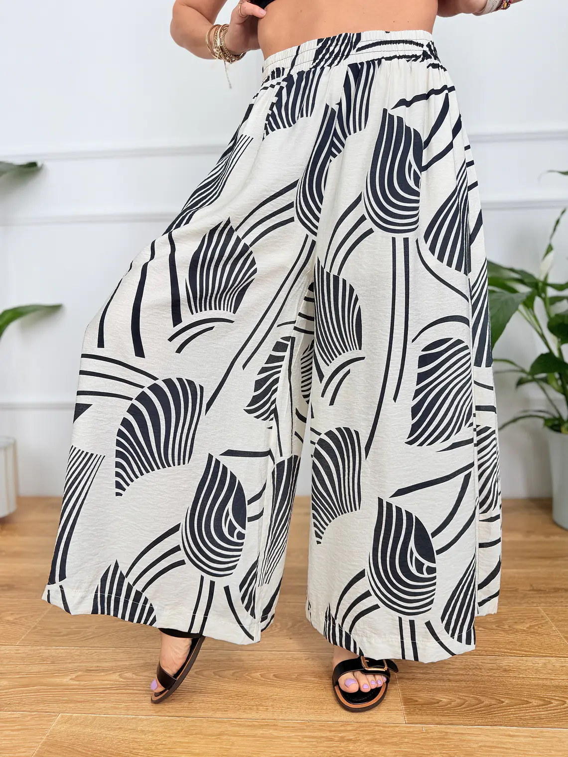 Paige Pants Nero S5960M 4
