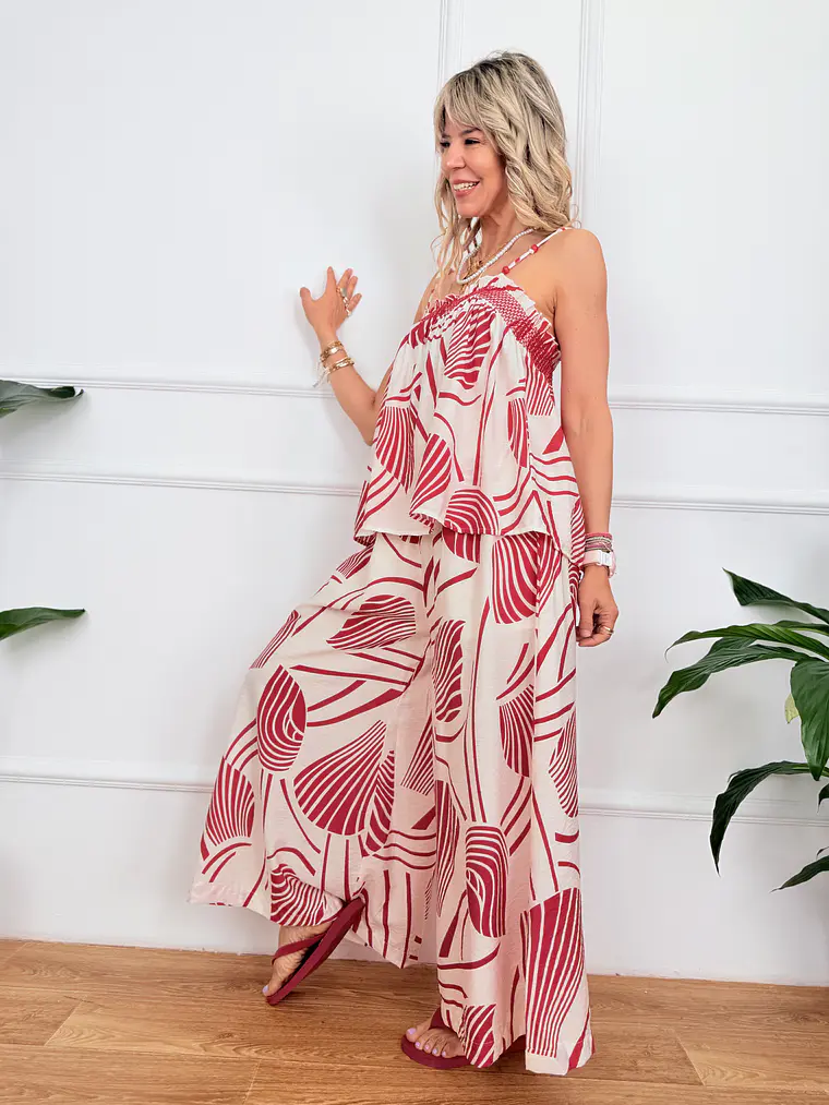 Paige Pants Rosso S5960M 2