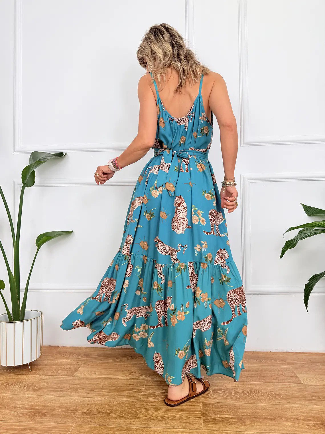 Rallou Dress Petrol 5666  3