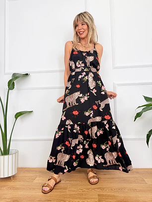 Rallou Dress Black 5666 