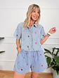 Felicia Jean Set Blue 3054 - thumbnail 4