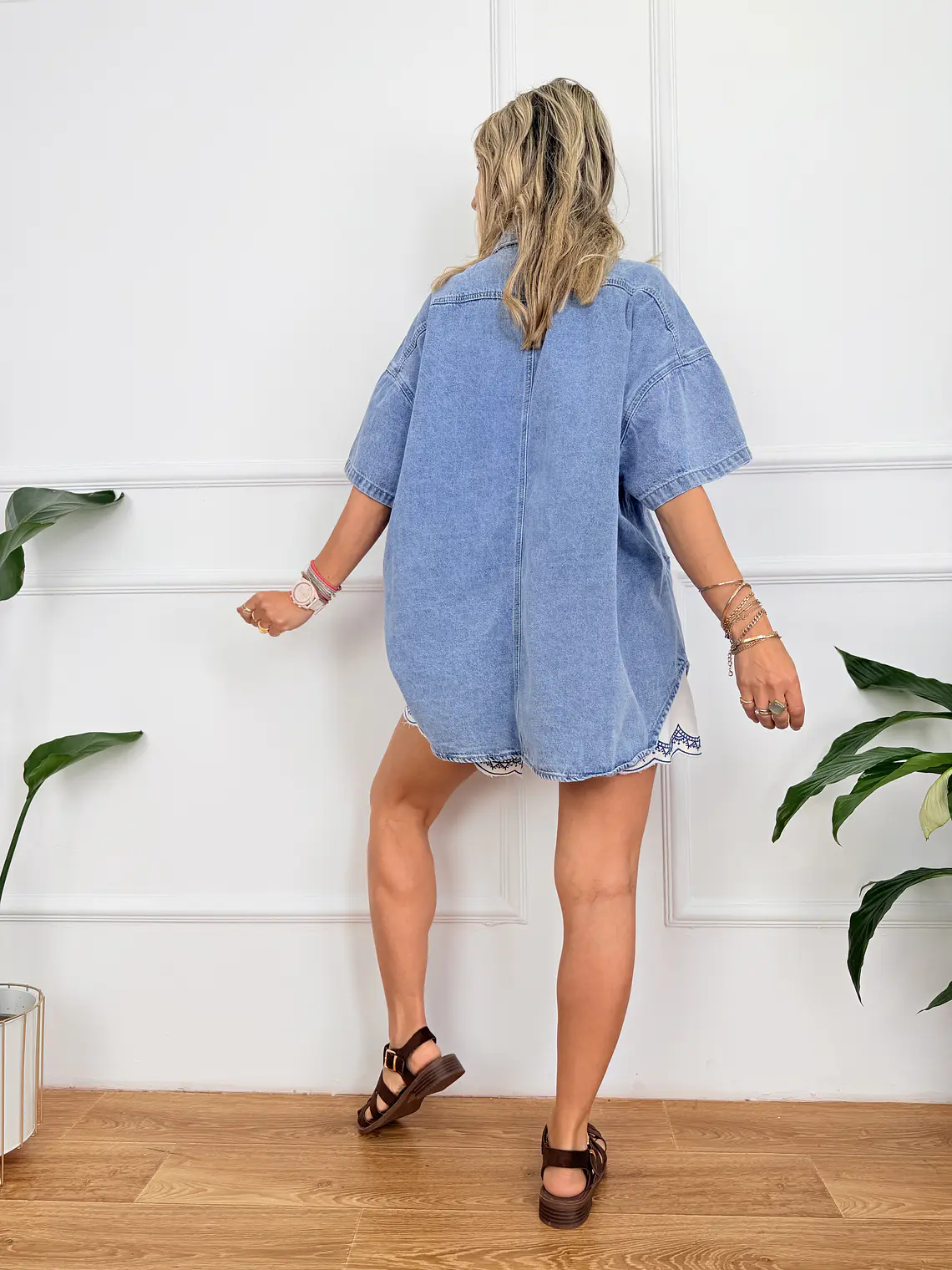 Fern Jean Jacket Blue 3062#  5