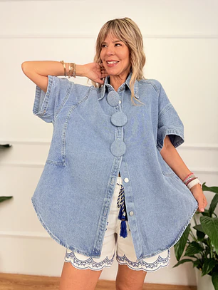 Fern Jean Jacket Blue 3062# 