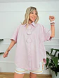 Fern Jean Jacket Pink 3062# - thumbnail 1