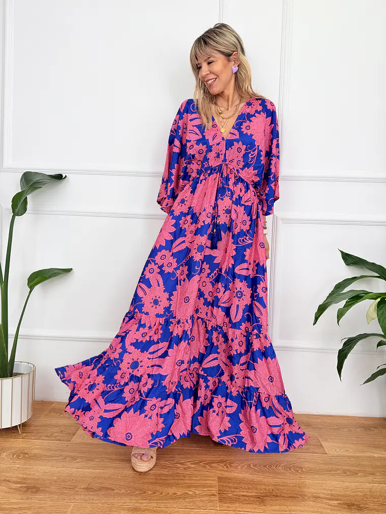 Glikokima Dress 15110 Blue (2.)  2
