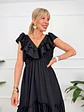 Olympiada Dress Black Y118M - thumbnail 4