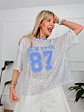 Athletic Glam T-shirt Blue 21160-3    - thumbnail 1