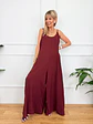 Marker Jumpsuit Wine 50115   - thumbnail 5