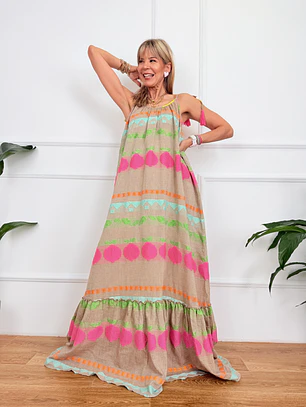 Lana Dress Pink FG404 