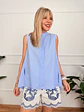 Naomi Shirt Baby Blue 21069 - thumbnail 1