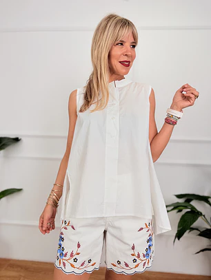 Naomi Shirt White 21069 