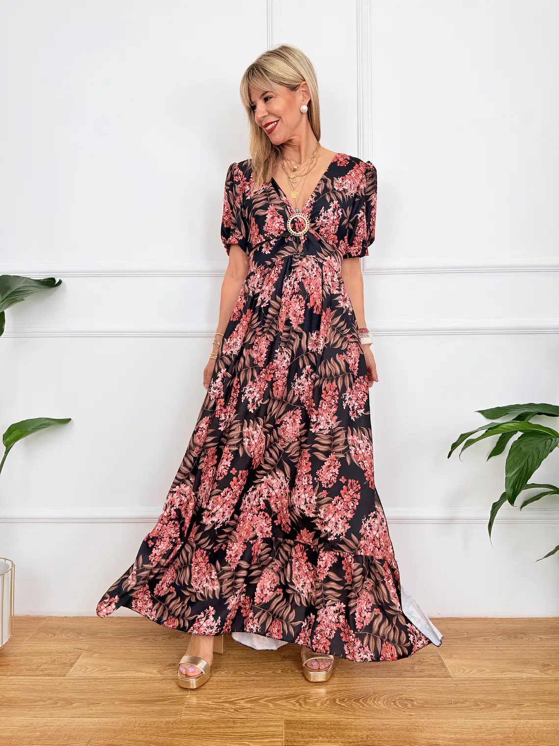 Caliente Dress Black 55051 1