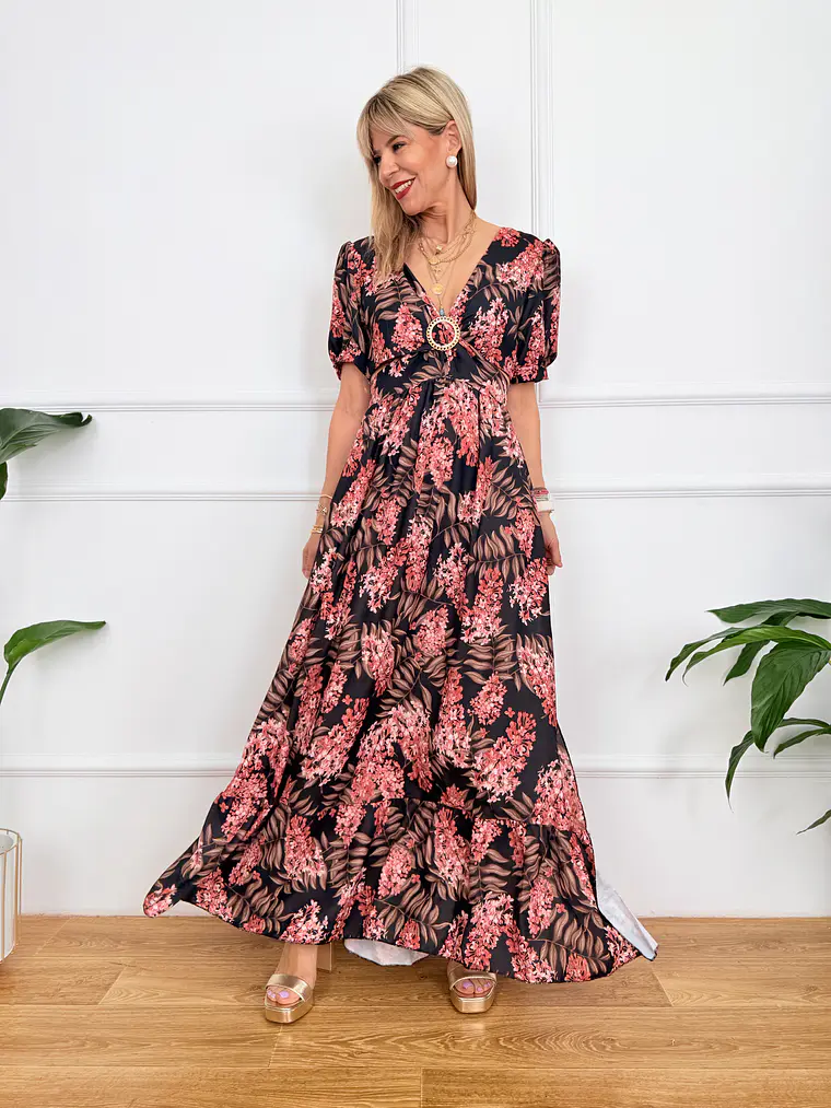 Caliente Dress Black 55051 1