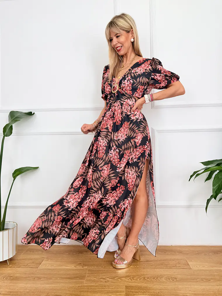 Caliente Dress Black 55051 2