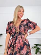 Caliente Dress Black 55051 - thumbnail 4
