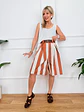 Coconut Stripped Vermouda Orange 4632 - thumbnail 1