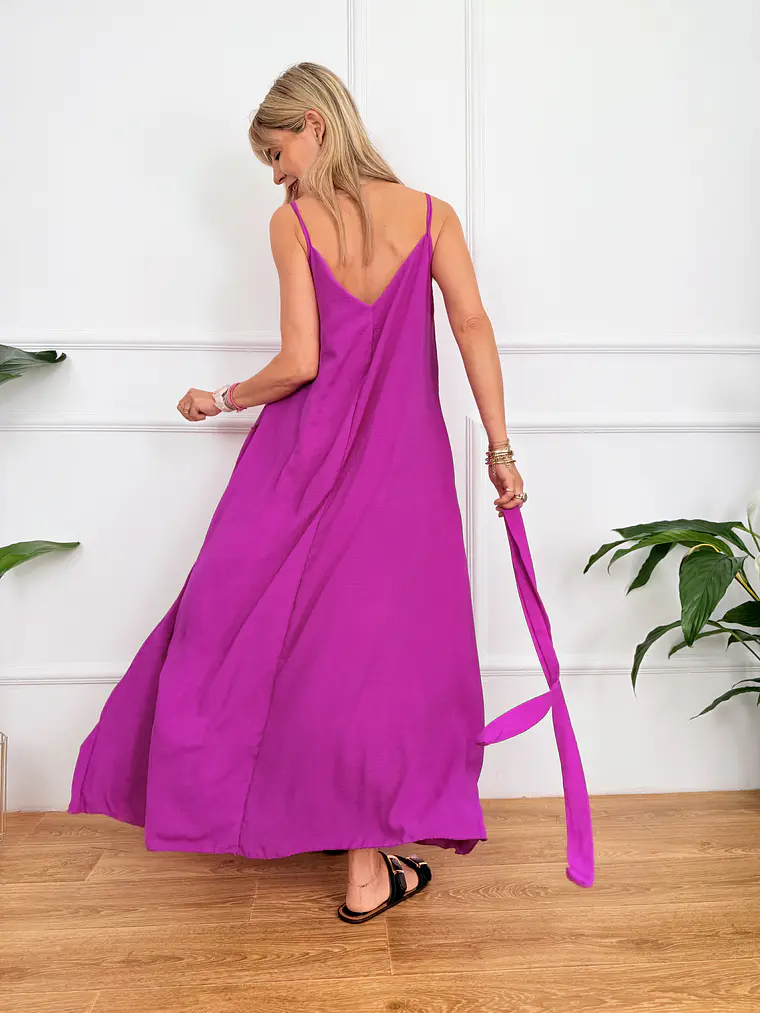 Marlen Dress Magenta 6695  4