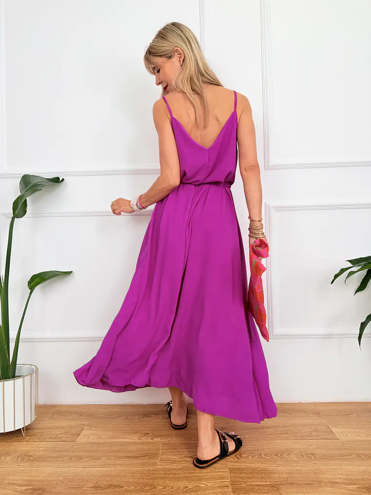 Marlen Dress Magenta 6695  2