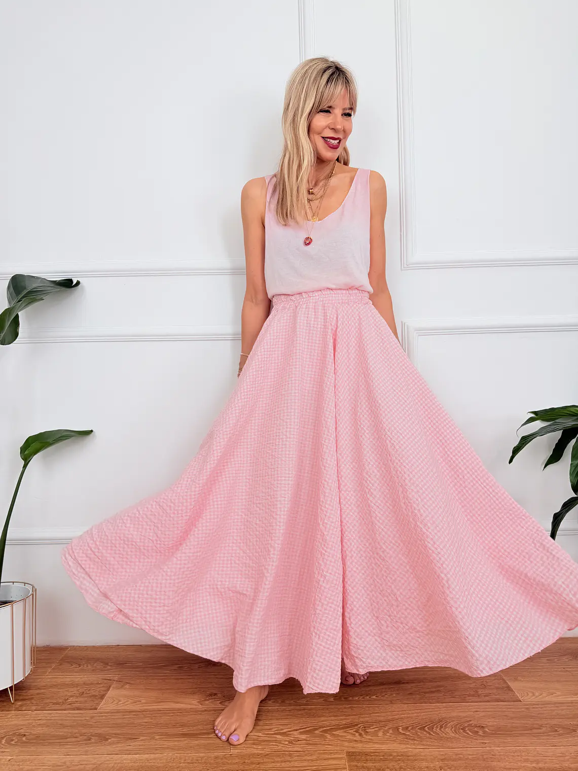 Roxana Skirt Baby Pink 836326   1