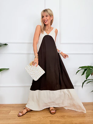 Lucia Dress Brown 59108  